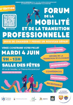 affiche forum mobilité Forum mobillité professionnelle
