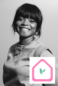 Fanny Fanou avec Logo Geominnov